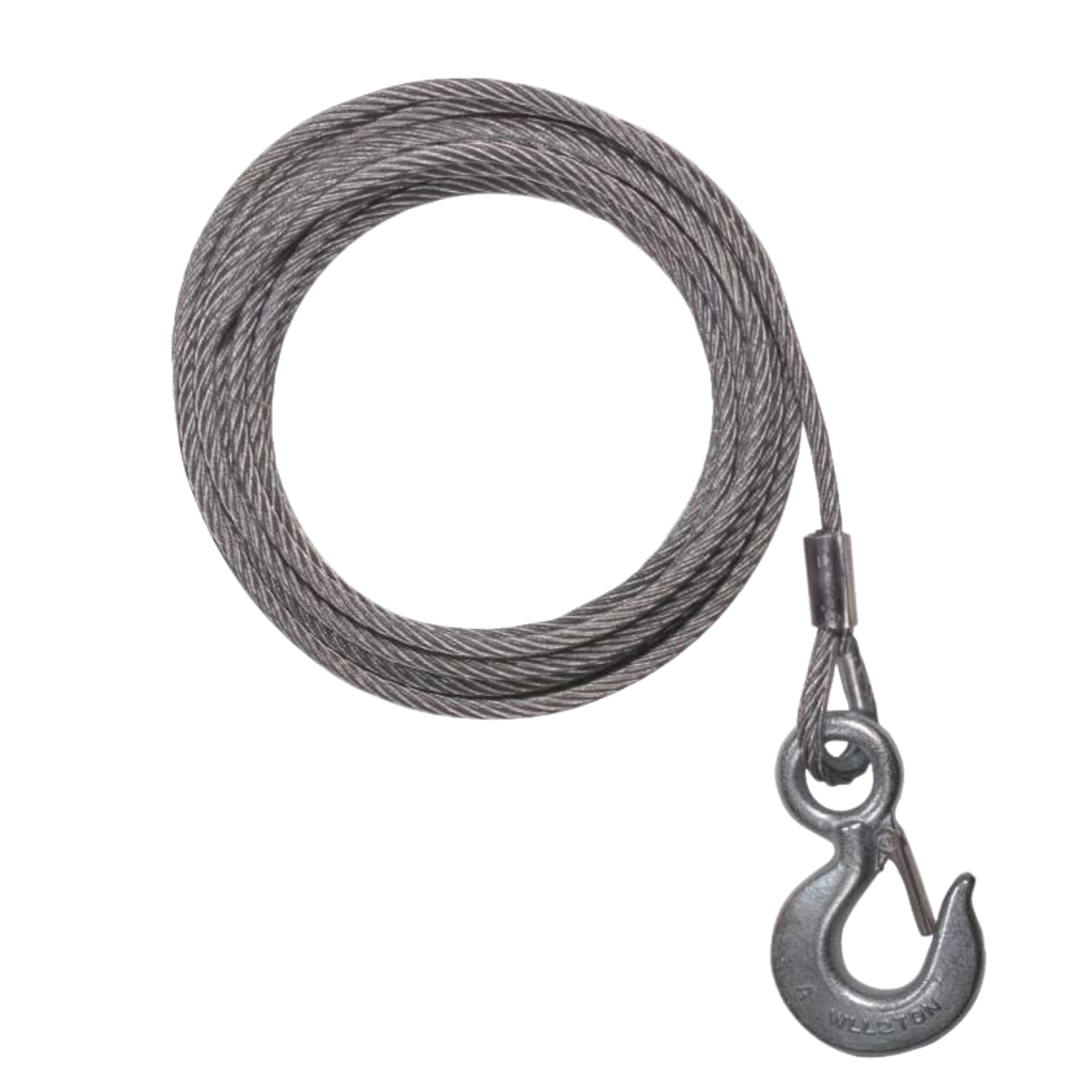 Ben-mor ASY-WC-25 Galvanized-Steel Winch Cable, 25-ft x 3/16-in