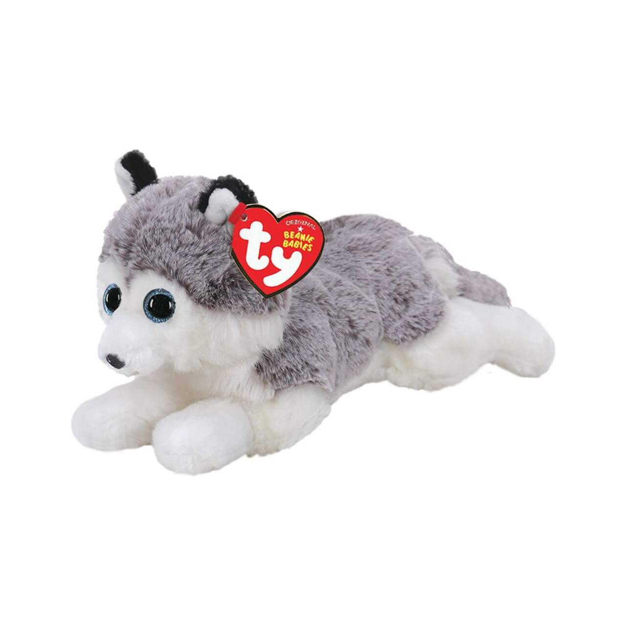 Ty Beanie Boos® Regular Recognizable Character Plush Animal Stuffed Toy,  Baltic the Husky Dog, Ages 3+