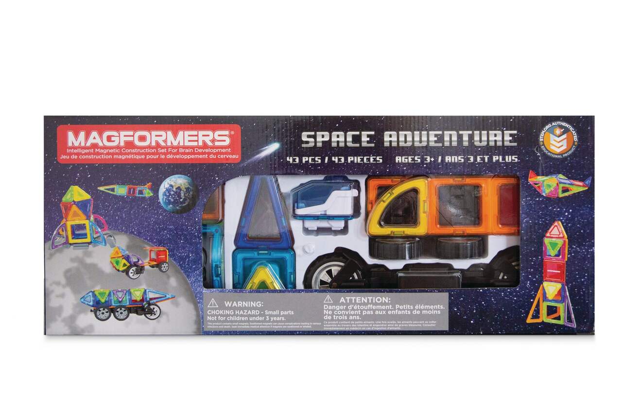 Magformers Space Adventure Set, 43-pc, Ages 3+ | Canadian Tire