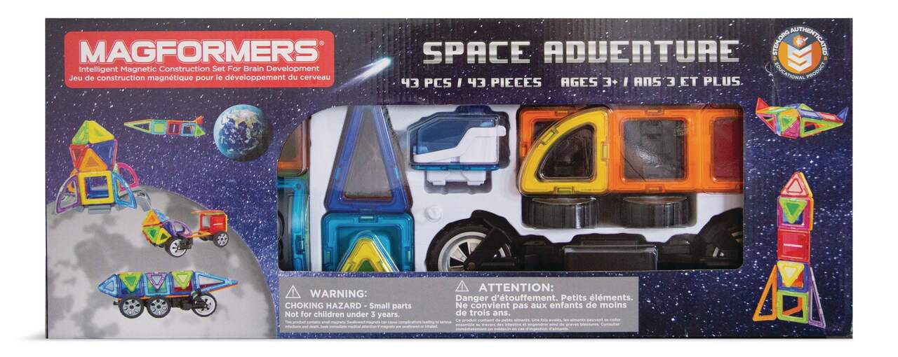 Magformers Space Adventure Set, 43-pc, Ages 3+ | Canadian Tire