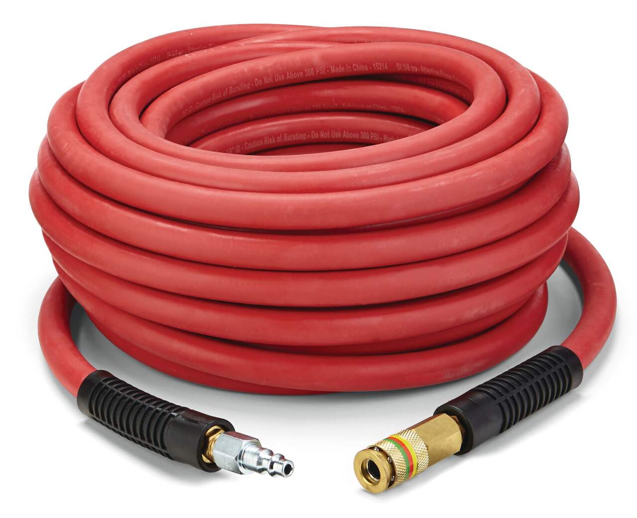 MAXIMUM All-Weather Rubber Air Hose, 3/8-in x 50-ft