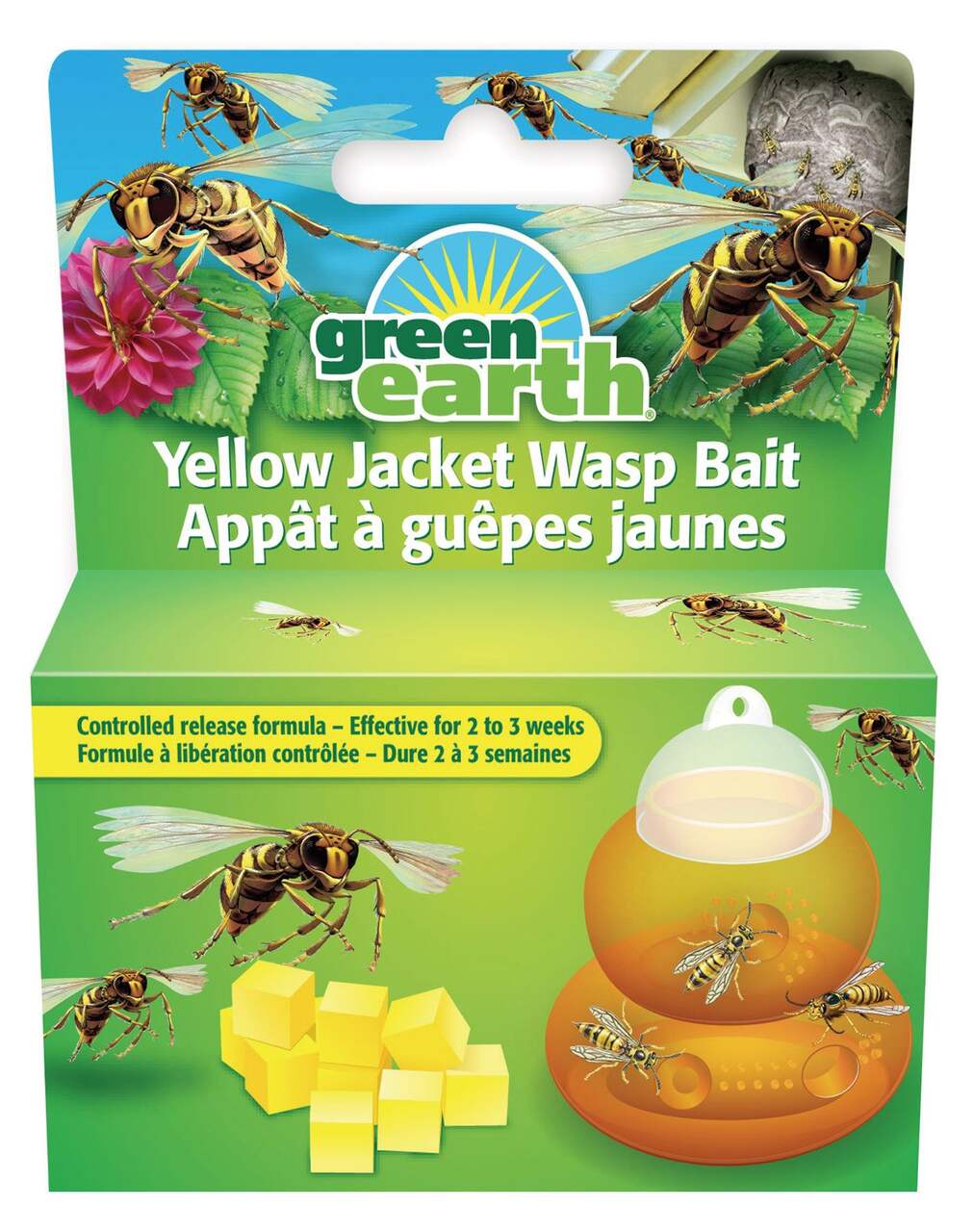Green Earth Yellow Jacket Bait