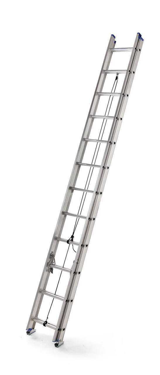 Mastercraft Grade 2 Aluminum Extension Ladder, 225-lb, 24-ft