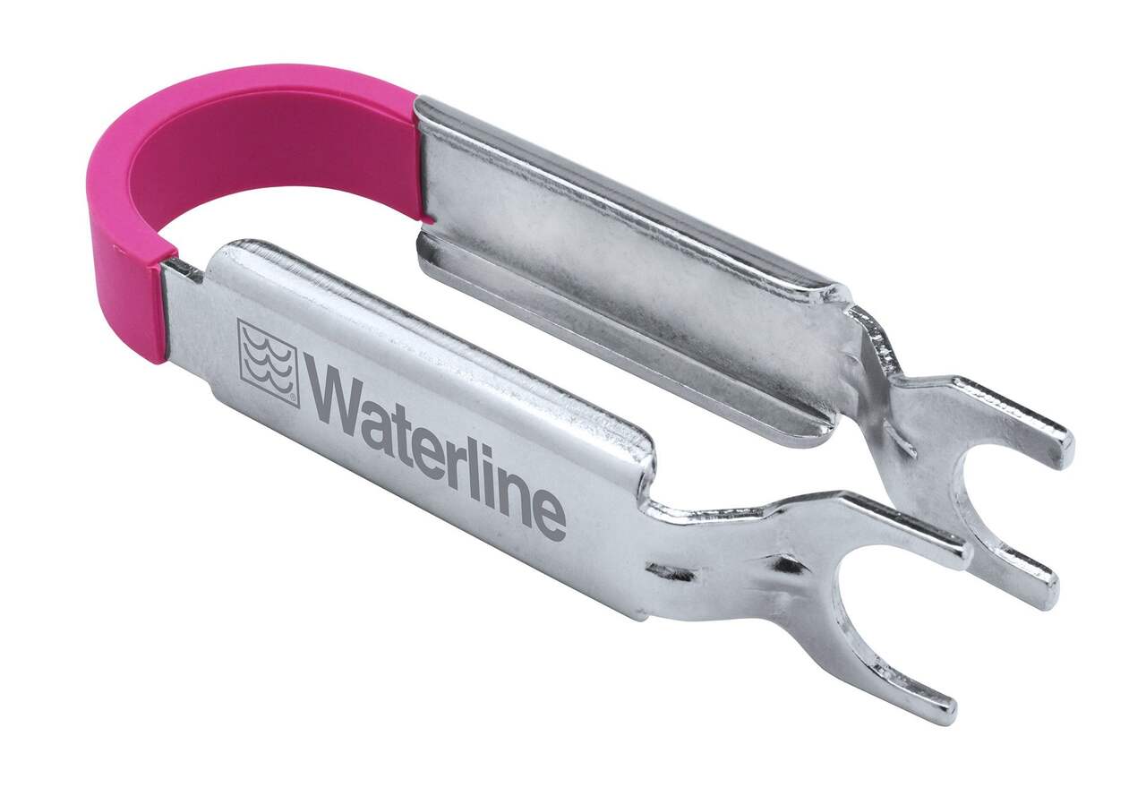 Waterline Push 'N' Connect Disconnect Tong, Stainless Steel, 1/2-in