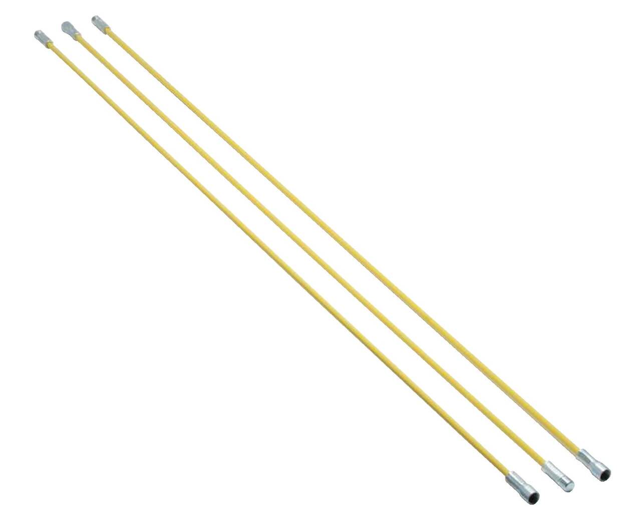 Imperial Flexible Fiberglass Chimney Brush Rod, 1.5-m, 3-pk