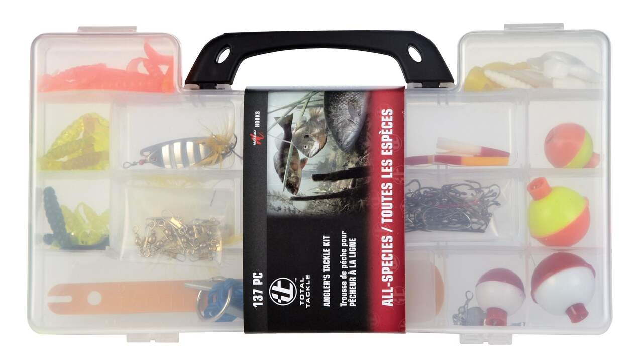 Total Tackle 90-Pc Fishing Kit