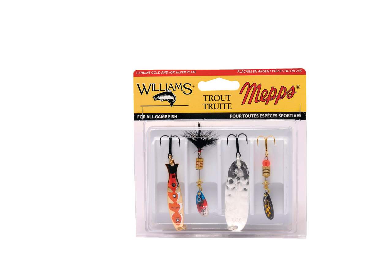 Mepps & Williams Mixed Trout Lure Kit