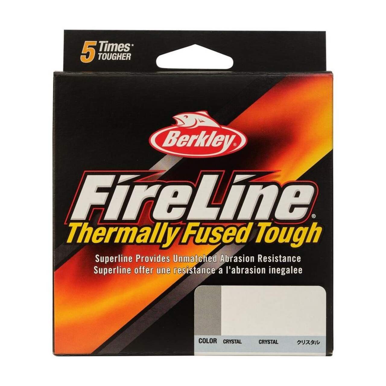 Berkley FireLine® Fused Fishing Line, Crystal, 125-yd
