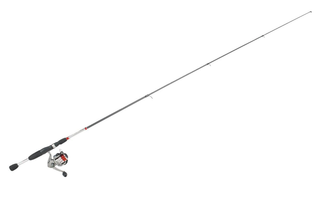 Quantum Traveller Spinning Fishing Rod and Reel Combo, Anti-Reverse,  Medium-Light, Right Hand, 6-ft, 2-pc
