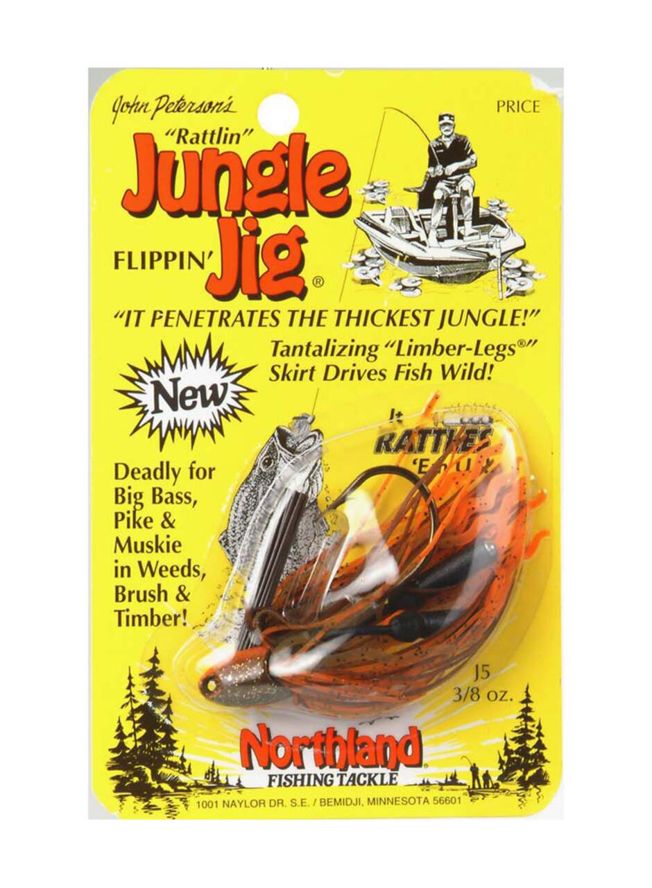 Northland Jungle Jig Crawfish Lure, 3/8-oz