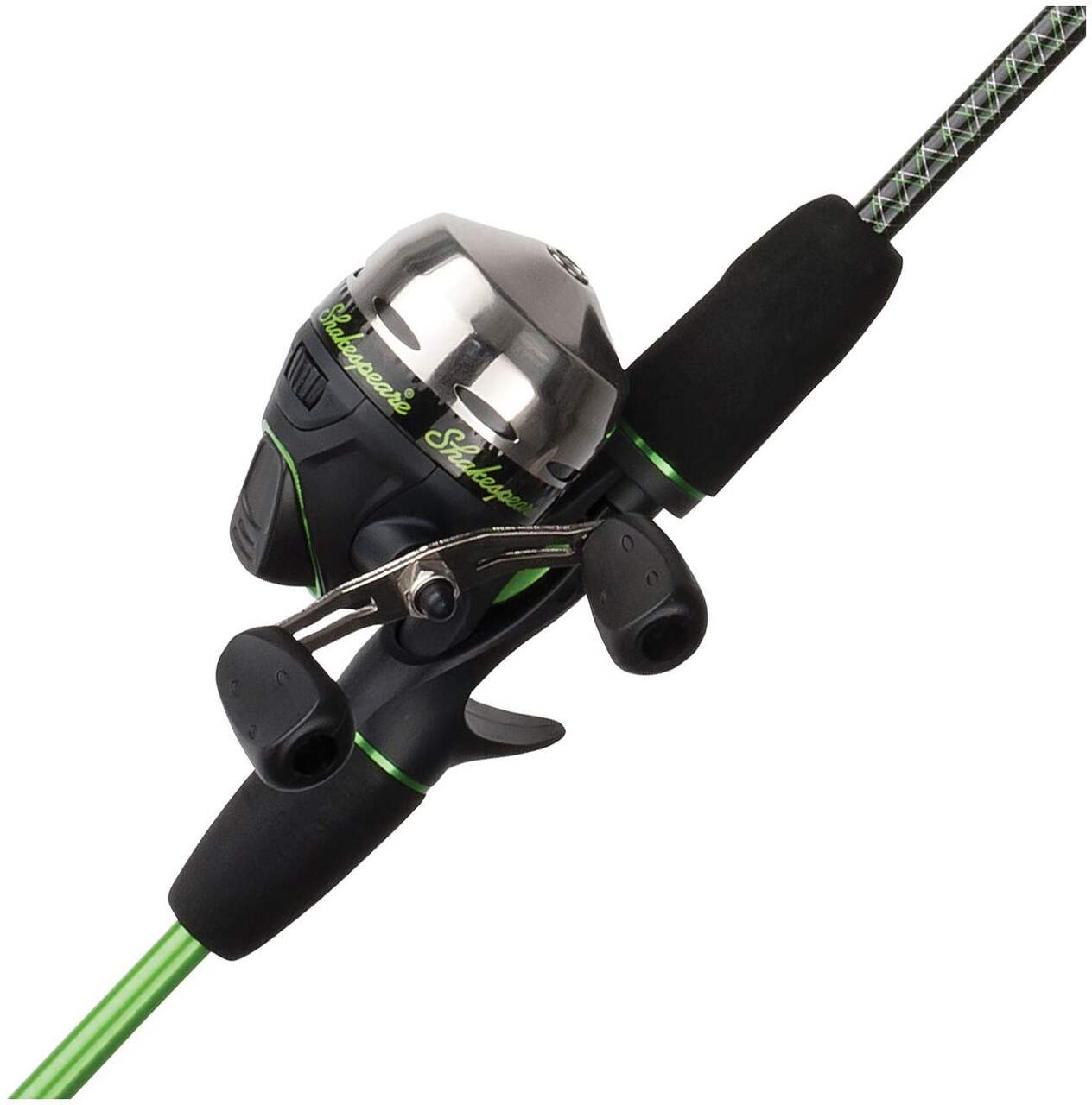 Ugly Stik GX2 Spincast & Spinning Fishing Rod and Reel Combo, Pre-Spooled,  Medium, 5.6-ft, 2-pc