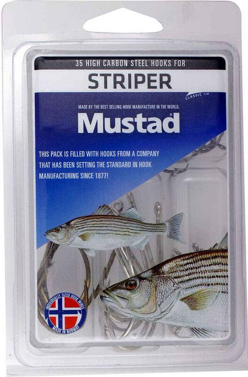 Mustad Striper Hook Kit, 35-pc