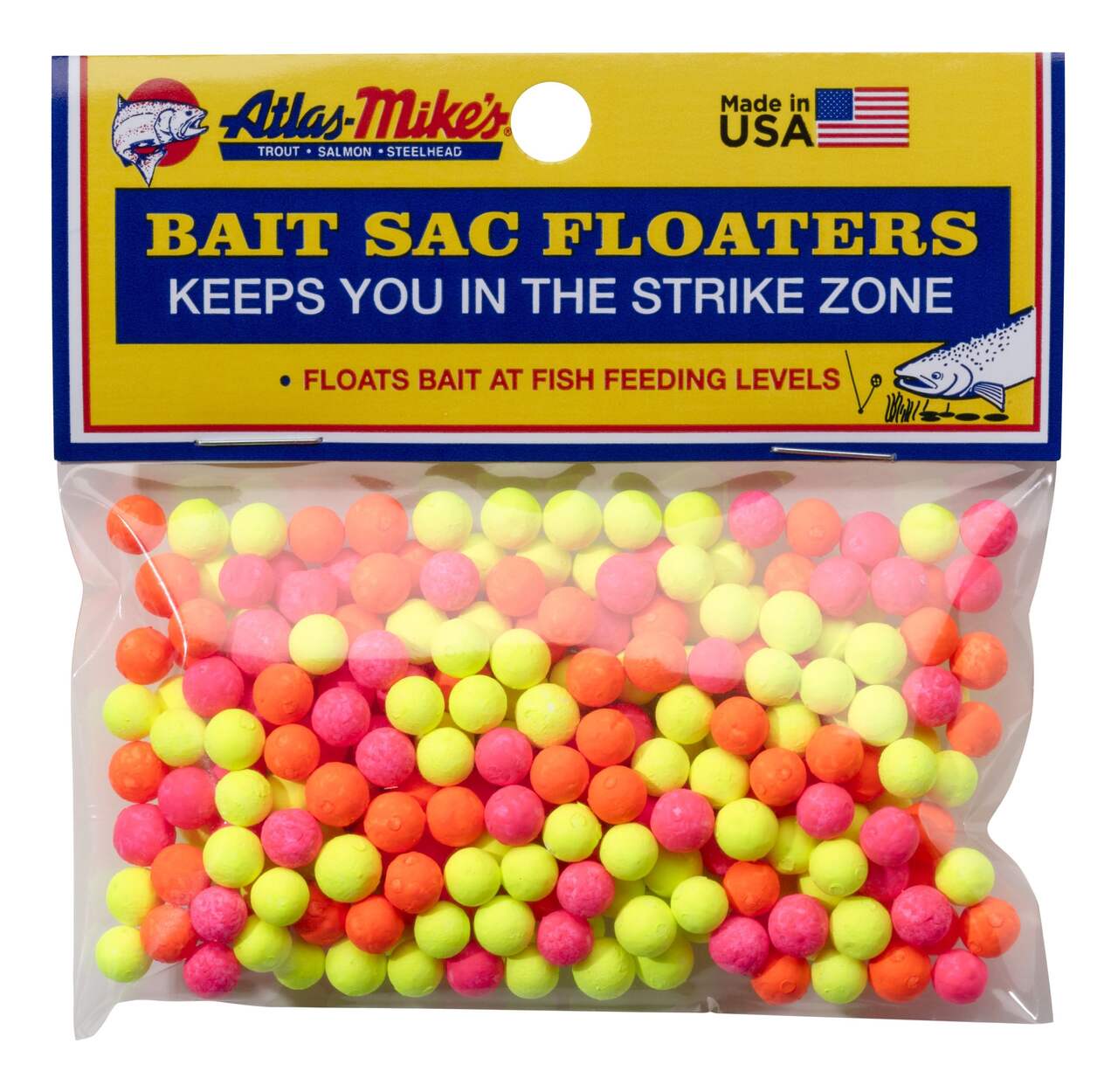 Atlas Mike's Sac Floaters, Assorted