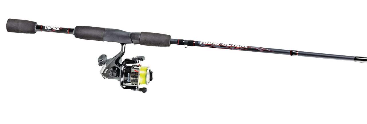Leisure Sports Fishing Pole with Spinning Reel, Green Fishing Rod in the  Fishing Equipment department at