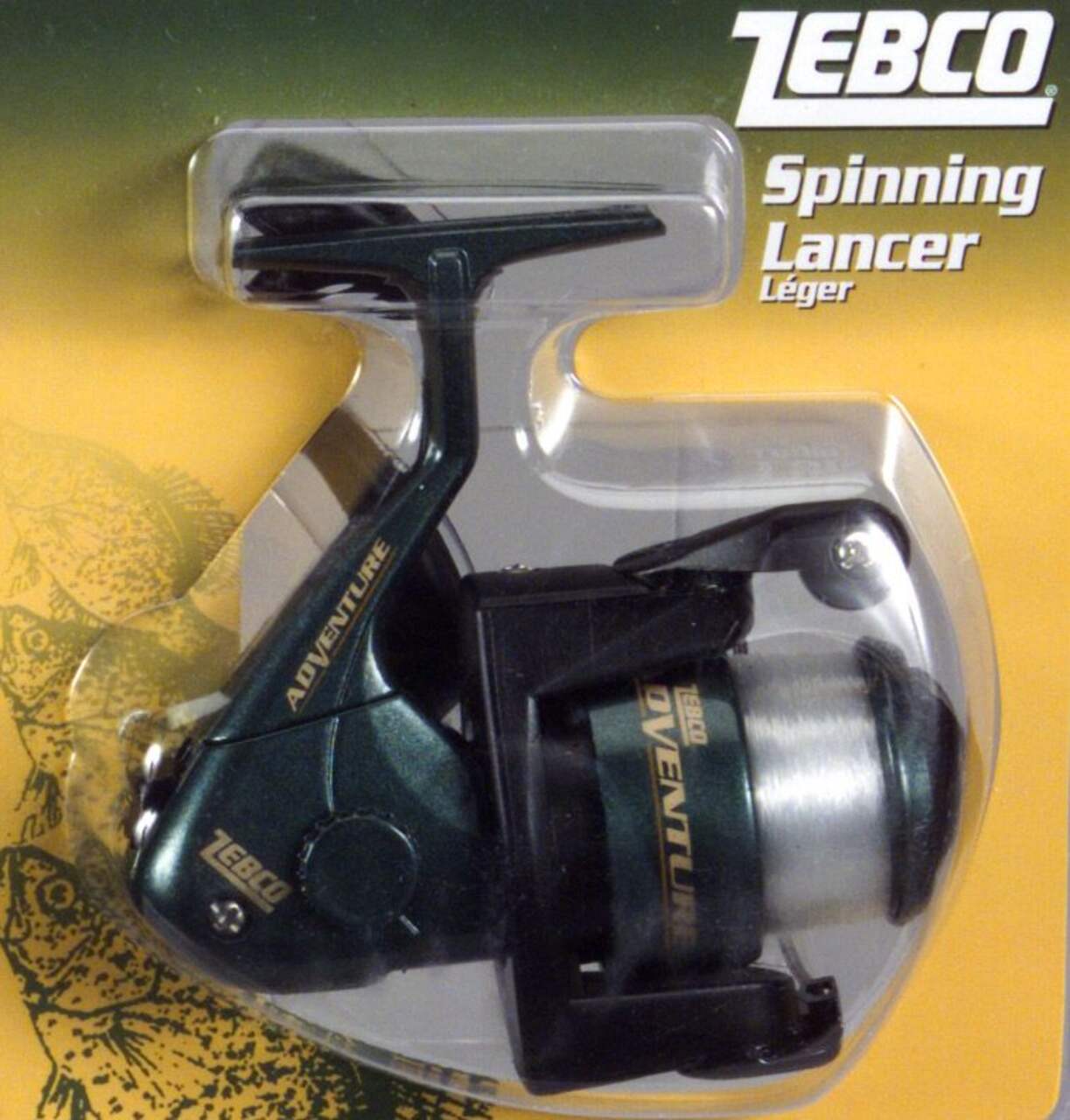 Zebco Advanced Spinning Fishing Reel, Pre-Spooled, Anti-Reverse