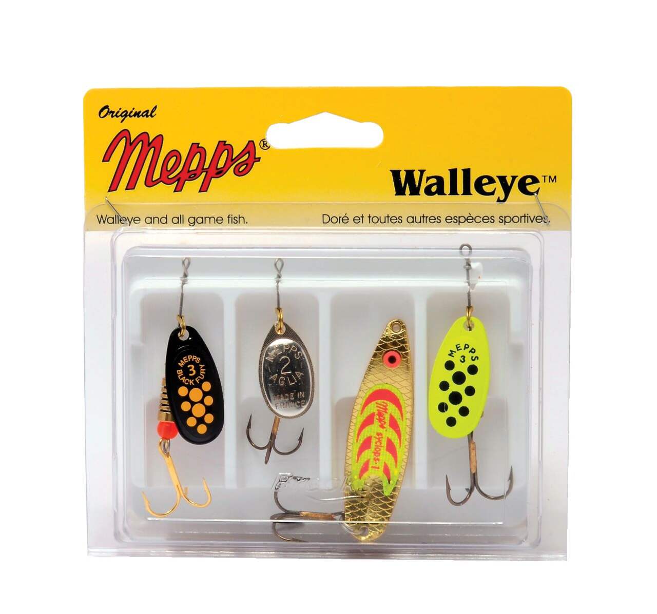 Mepps Walleye Lure Kit, 4-pk