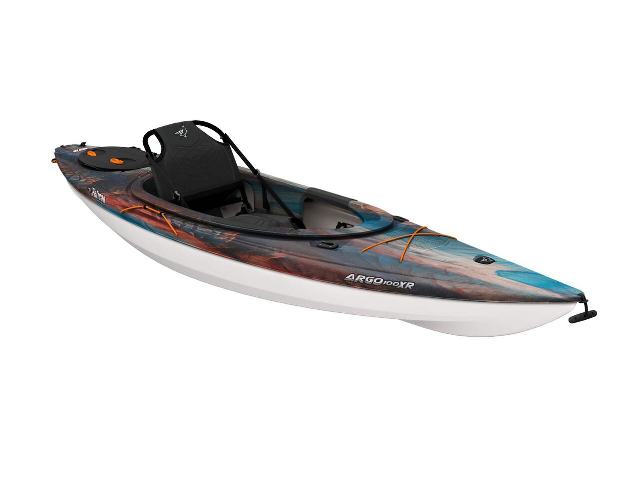 Kayak récréatif pour 1 personne Pelican Argo 100, Cosmos/blanc, 10