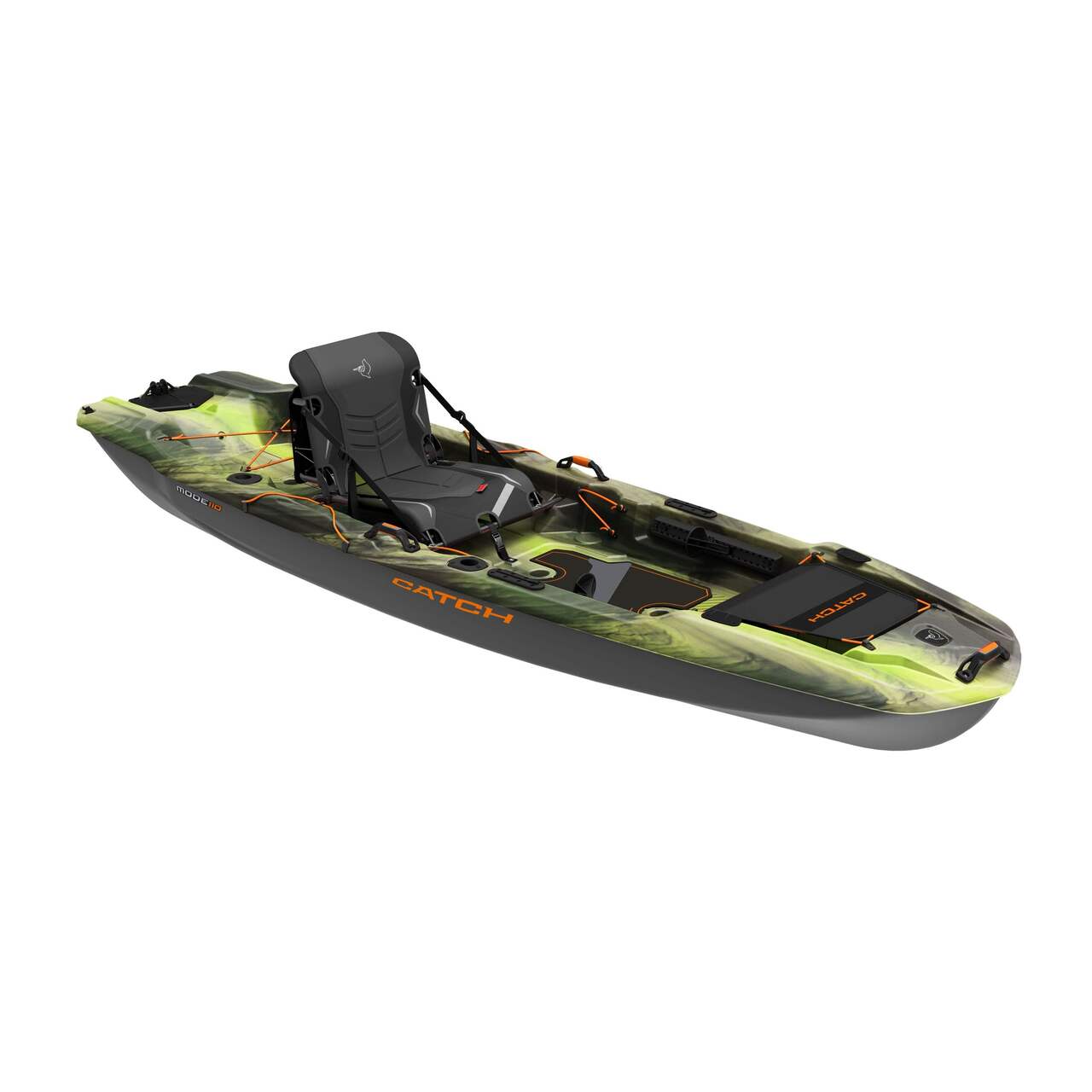 Pelican Catch Mode 110 Fishing Kayak with Accessories, 1-Person, Camouflage