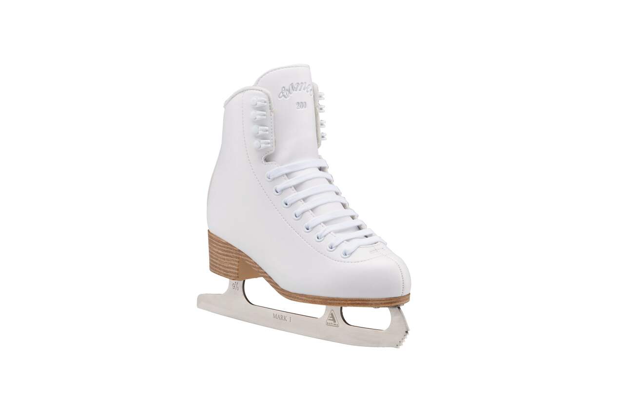 Cameo by Jackson 200 Women's Vinyl Senior Figure Skates, White, Sizes 4-10