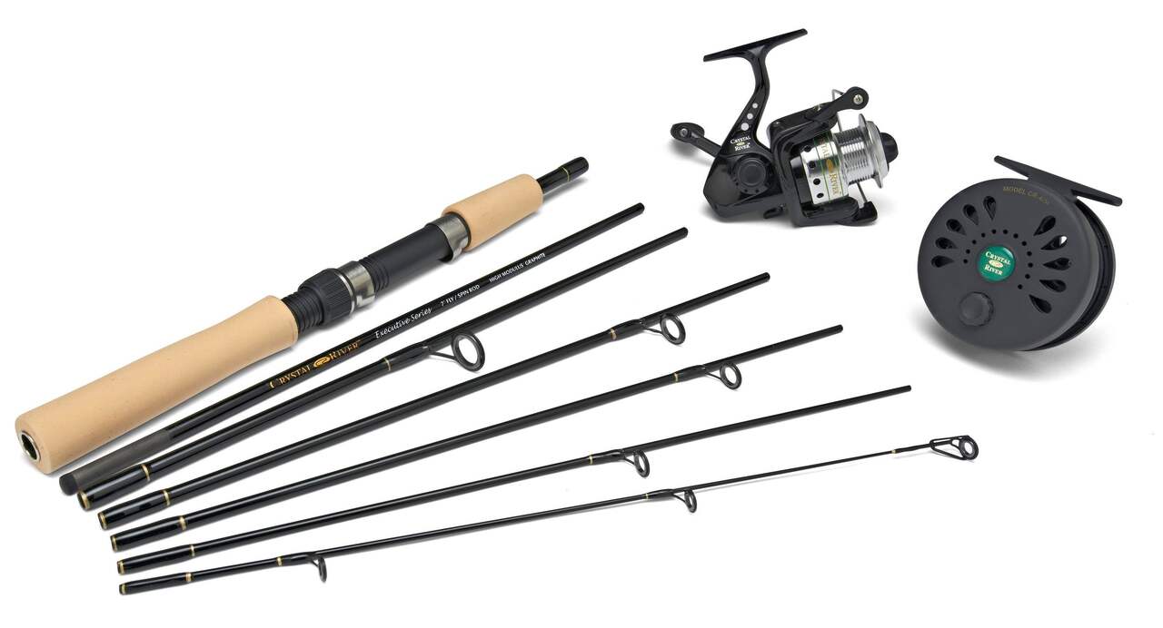 Crystal River Executive Pack Spin/Fly Rod with Reel