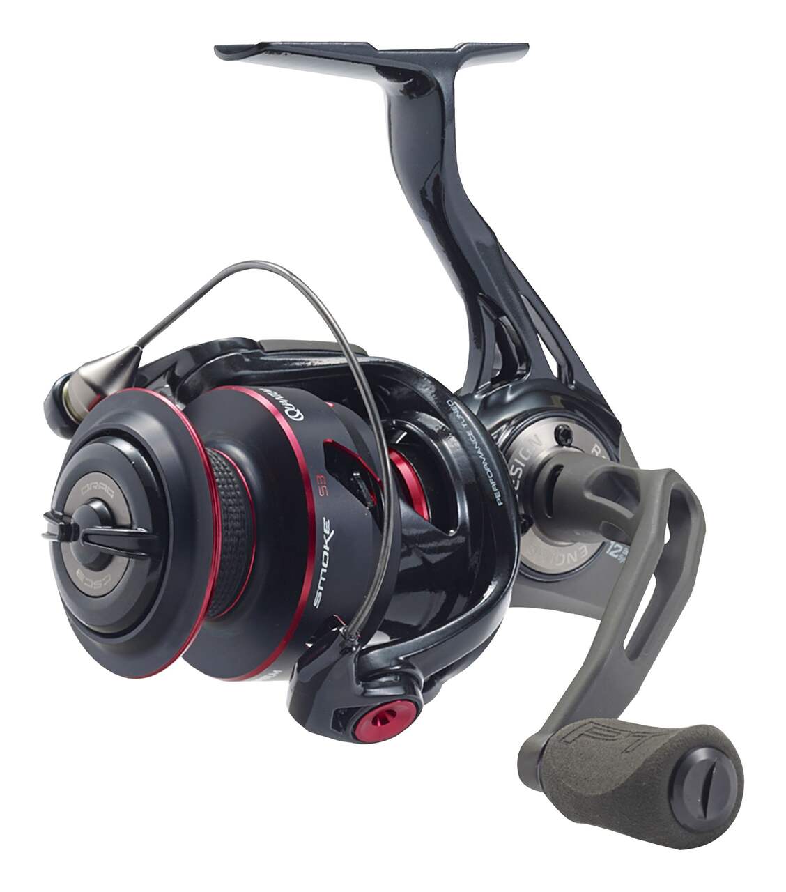 Quantum Smoke Spinning Fishing Reel, Anti-Reverse, Right and Left Hand,  Assorted Sizes