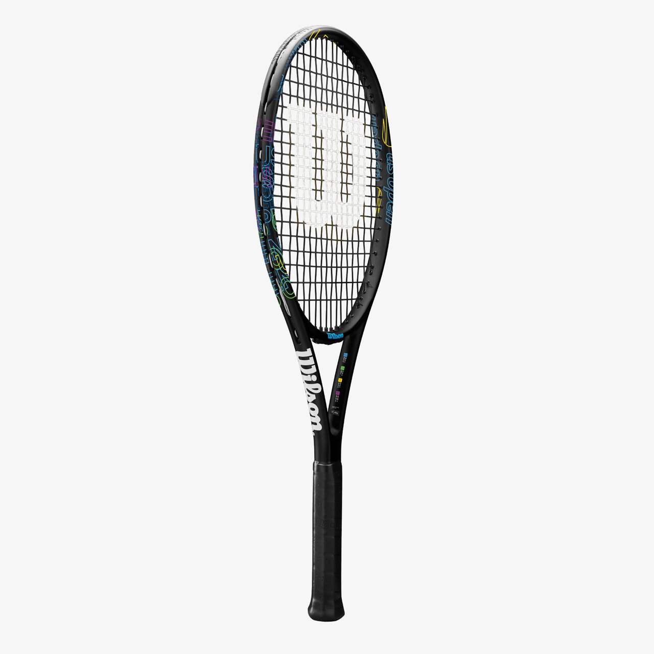 Wilson US Open BLX 100 Adult Graphite Tennis Racquet/Racket w/ Mid-Size  Head, Black