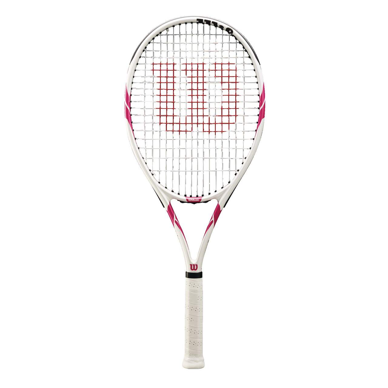 Wilson Intrigue Lite Women's Lightweight Alloy Tennis Racquet/Racket,  White/Pink