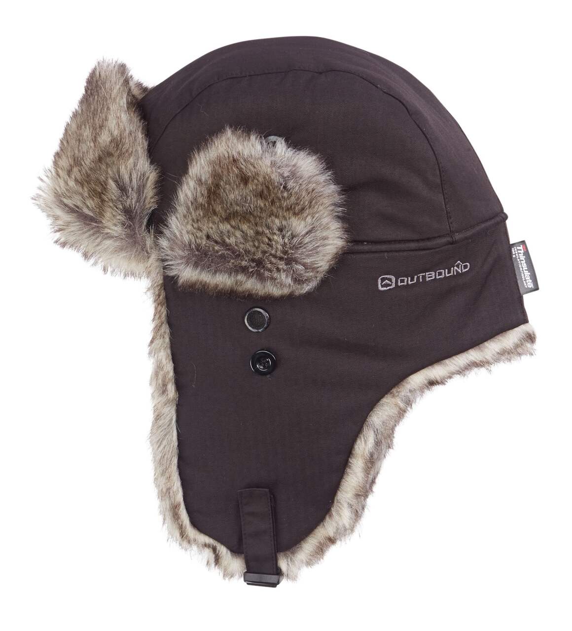 Outbound Unisex Insulated Fur Winter Aviator Trapper Ear Flaps Hat
