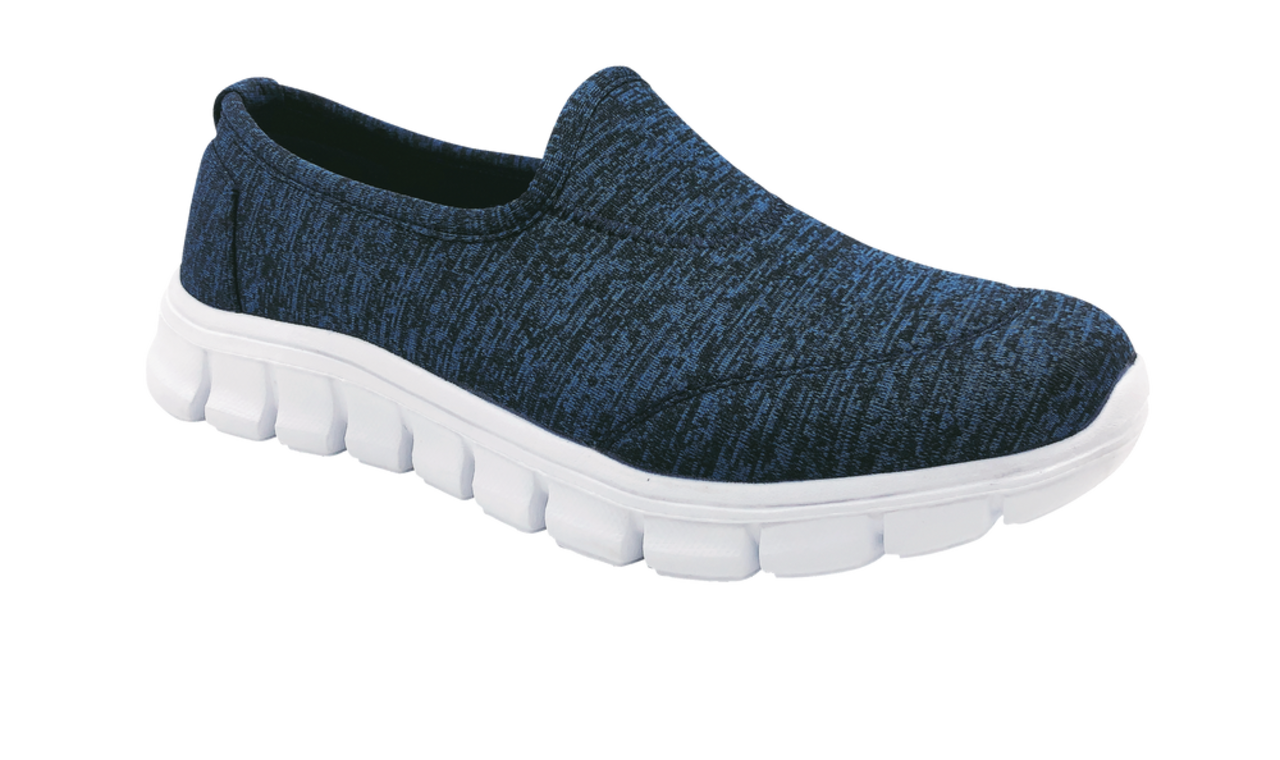 Outbound Women's Athleisure Lightweight Casual Slip-on Shoes, Navy